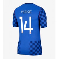 Stroje piłkarskie Chorwacja Ivan Perisic #14 Koszulka Wyjazdowej MŚ 2026 Krótki Rękaw